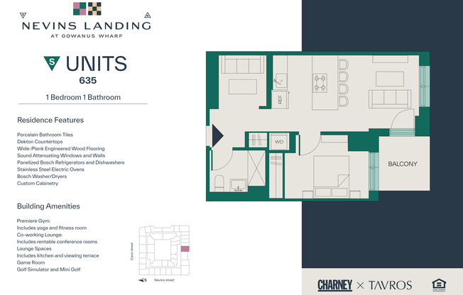 1 bed, 1 bath, $5,050, Unit 635