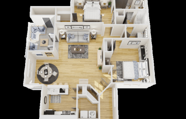 2 beds, 1 bath, 1,025 sqft, $1,594