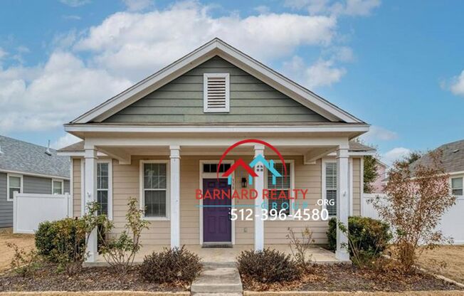 Available Now: 3 bed/2 Bath in Desirable Blanco River Village