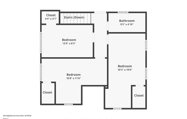 3 beds, 1 bath, $2,995