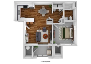 1 bed, 1 bath, 780 sqft, $1,399