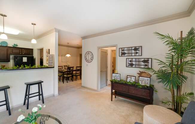 Open Concept Kitchen, Living Room &