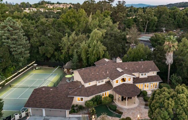 Meticulously Upgraded Los Altos Estate on Over an Acre