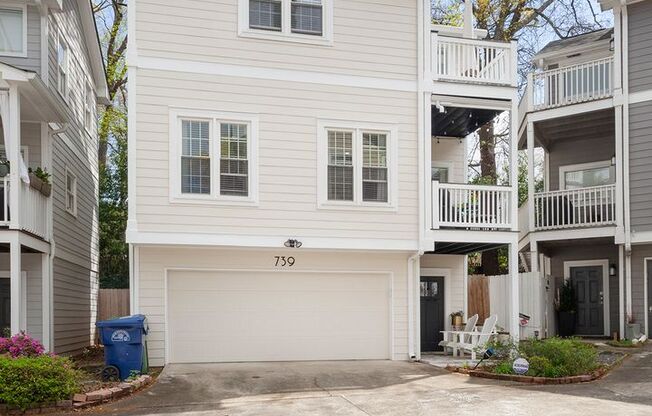 Beautifully Renovated 2/2.5 in VA Highlands Steps From the ATL BeltLine!
