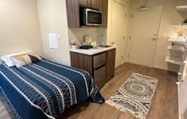 Studio, 1 bath, 175 sqft, $1,035, Unit 423