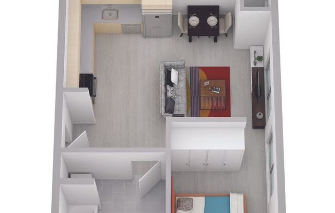 1 bed, 1 bath, 526 sqft, $1,160, Unit 2530-311