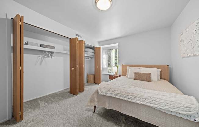 Beautiful bedroom with large closets in Kalamazoo