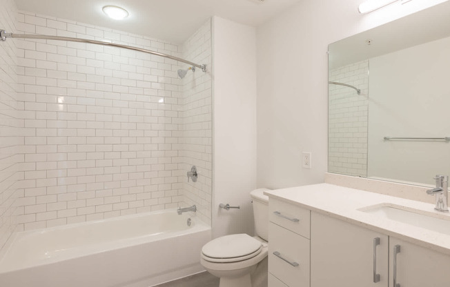 Bathroom With Hard Surface Flooring