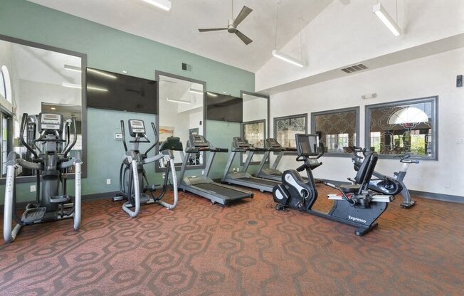 Fitness Center with state of the art cardio machines