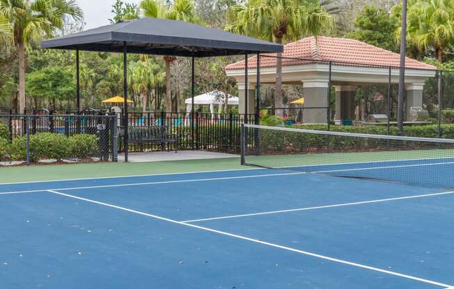 Tennis Court at The Preserve at Tampa Palms Apartments in Tampa, FL
