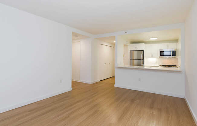 Living Room with Hard Surface Flooring