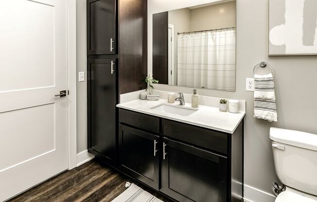 Studio, one, two and three bedroom apartment homes at The Westline at Flanagan Lake in Omaha, NE