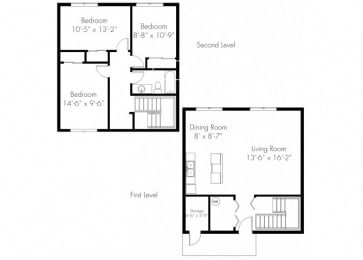 3 beds, 1 bath, 1,021 sqft, $2,475