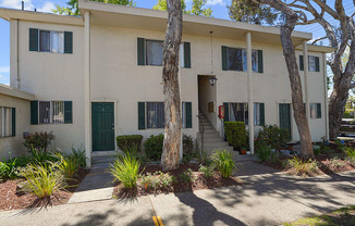 Building Exterior at Colonial Garden Apartments, California