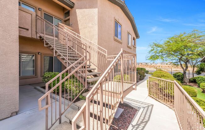 Beautiful ground-floor 2-bedroom, 2-bath condo available for rent in the gated Sunset Cliffs community in Southwest Las Vegas!