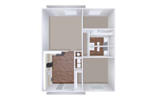 2 beds, 2 baths, 1,084 sqft, $1,210