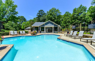 Sparkling Swimming Pool at Rosemont Vinings Ridge, Atlanta, Georgia