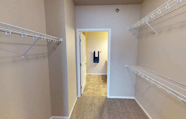 walk in closet