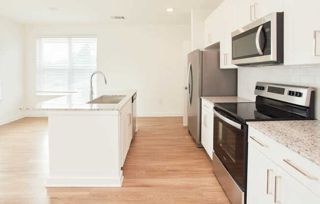 Kitchen with Stainless Steel Appliances