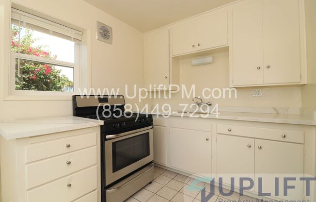 Studio, 1 bath, $1,695