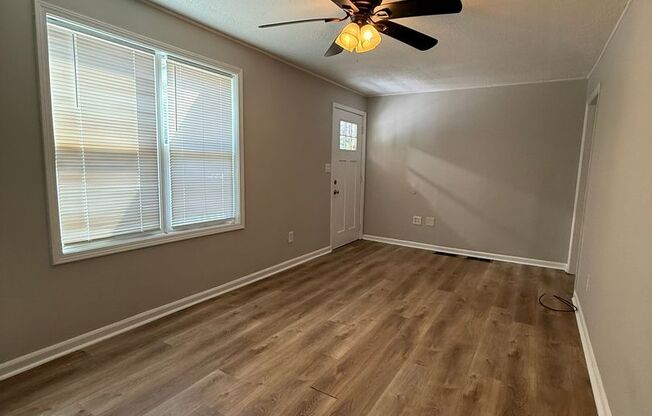 2 bedroom 1 bath single family home