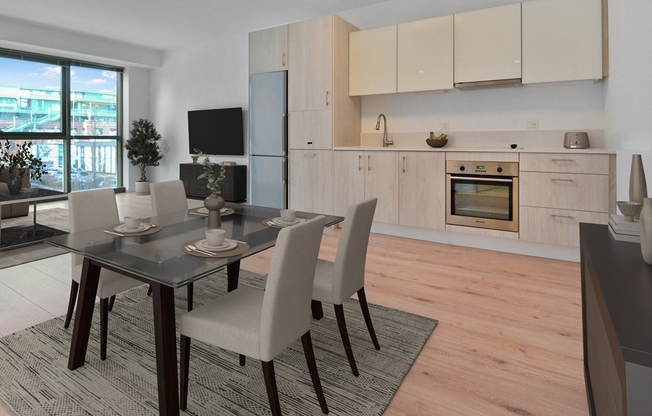 1 bed, 1 bath, 609 sqft, $3,825, Unit 213