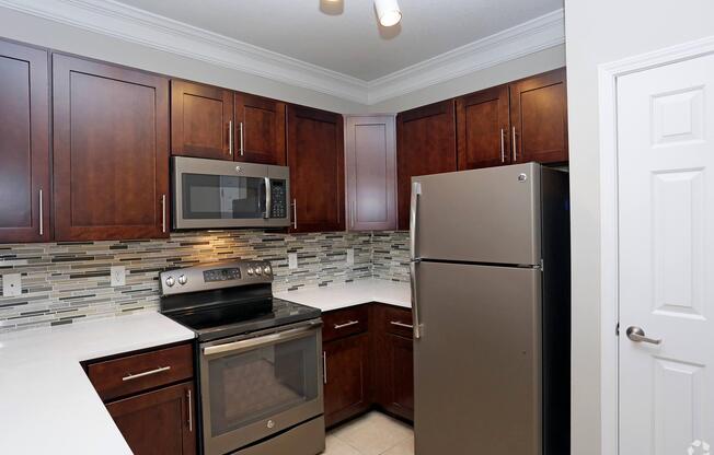Kitchen at Emerson at Cherry Lane Apartments in Laurel, MD
