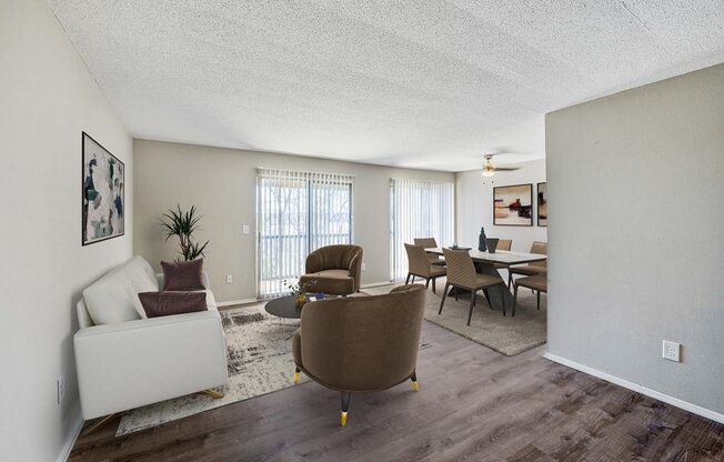 Faux Wood Flooring at The Waverly, Michigan, 48111