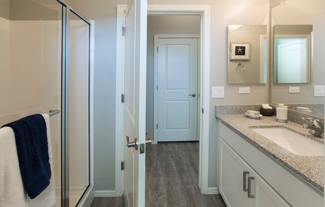 Upgraded Bathrooms at Christopher Todd Communities