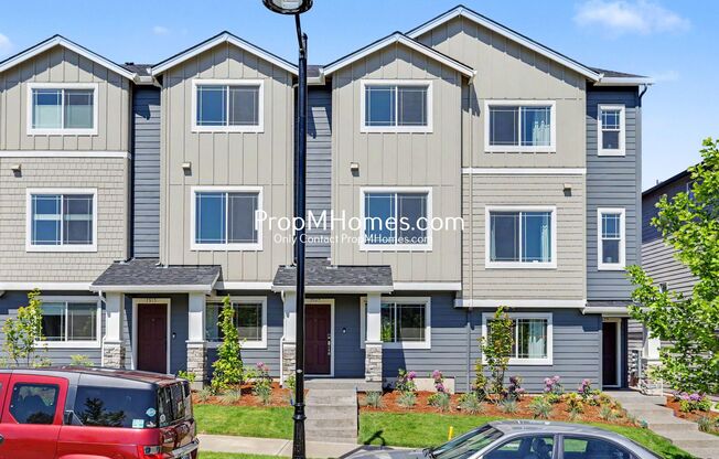 Brand New Three Bedroom Townhome in North Bethany!
