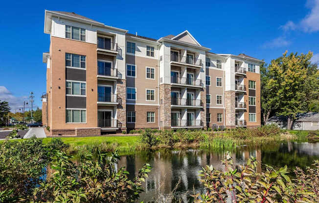 View, pond, Senior Apartment, Senior living, Maplewood, White Bear Lake, Saint Paul, Frost English Silver