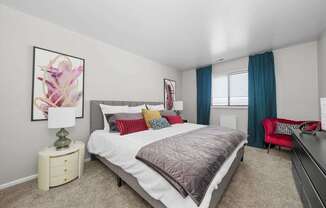Gorgeous Bedroom at Whitcomb Terrace Apartments, Merrillville, IN, 46410