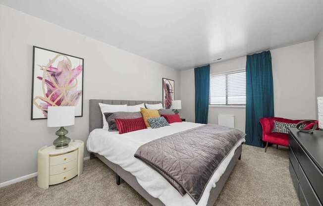 Gorgeous Bedroom at Whitcomb Terrace Apartments, Merrillville, IN, 46410