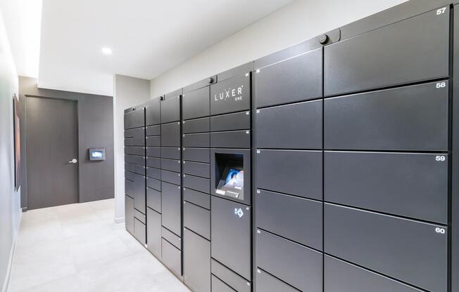 Get your packages anytime with our 24/7 self-serve locker system.