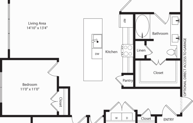 3 beds, 2 baths, 1,447 sqft, $2,795, Unit 6102