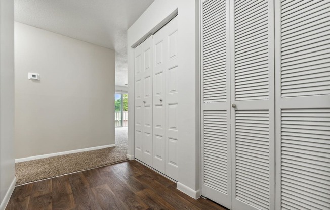 Entryway with Closet