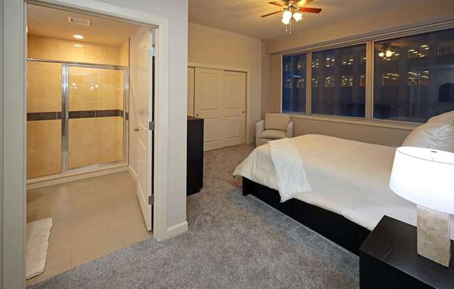Bedroom at Residences At 1717, Cleveland, OH, 44114