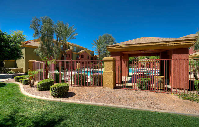Picnic Area at San Lucas Apartments, Tolleson, Arizona