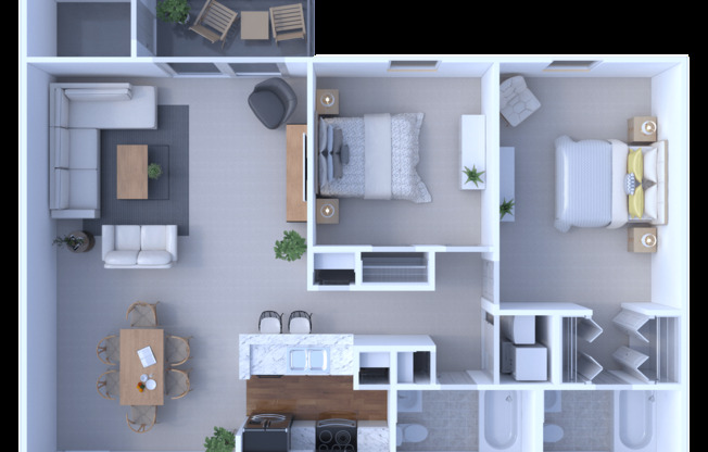 2 beds, 2 baths, 1,000 sqft, $1,825, Unit 326 K Commonwealth Court