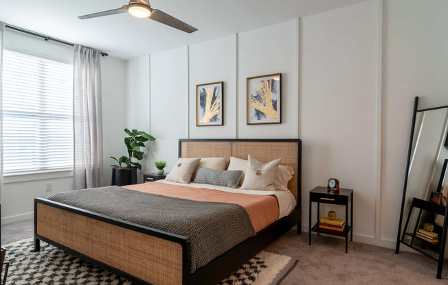 Bedroom with Hard Surface Flooring