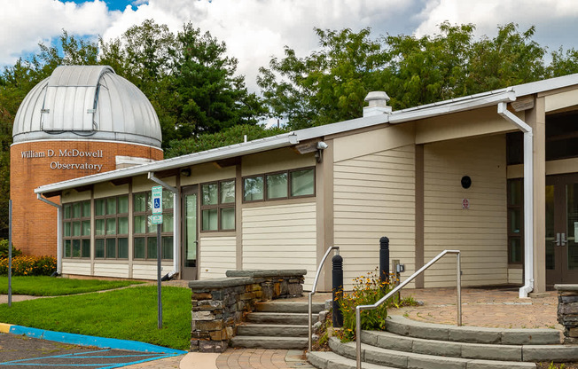 A building with a dome on top at Vermella Lyndhurst apartments, Lyndhurst, NJ, 07071