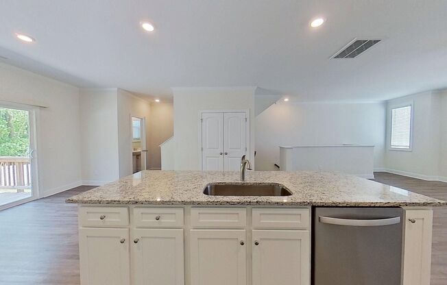 5234 Stream Stone Way Raleigh, NC 27616 New Townhome with Lots of Greenspace Around, Patio and Balcony