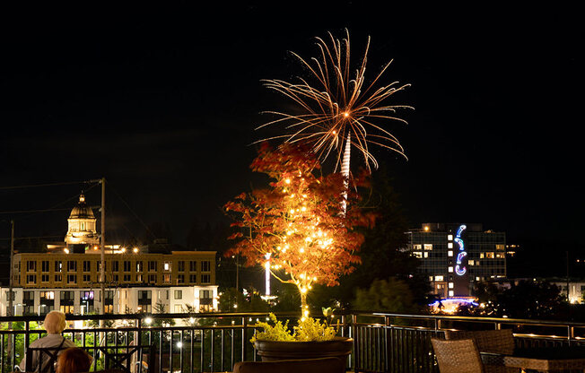 capitol fireworks at Harbor Heights 55+ Community, Washington, 98501