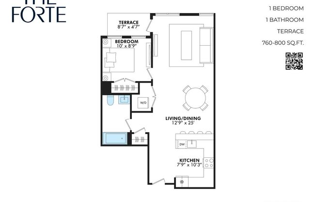 1 bed, 1 bath, 760 sqft, $3,249, Unit APT. 502