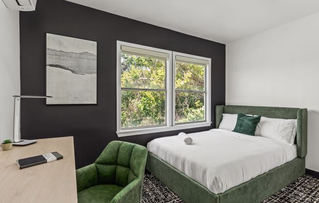 A 4 bedroom, 3 bathroom apartment with a dining room & a fully functional kitchen at 10799 Ohio Ave.