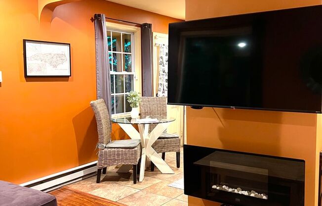 Completely Furnished Rental, 2 Bedrooms in a super convenient location. EV Charger already installed!