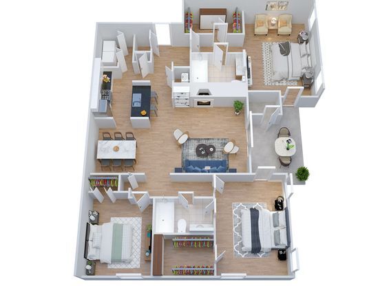 3 beds, 2 baths, 1,486 sqft, $2,395