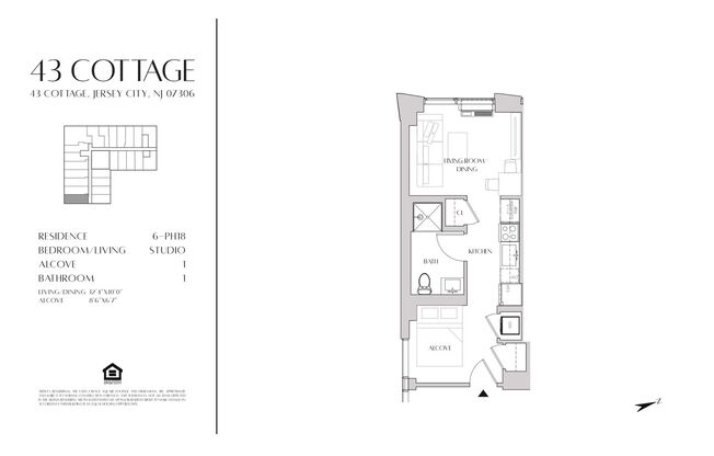 Studio, 1 bath, 414 sqft, $2,600, Unit 2318