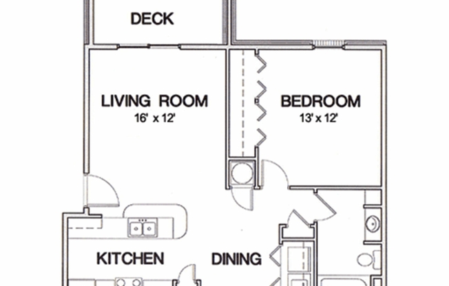 1 bed, 1 bath, 750 sqft, $950