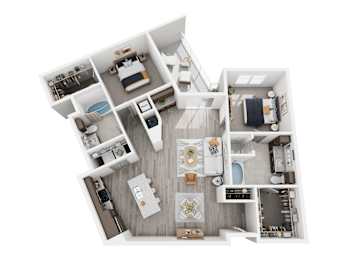 2 beds, 2 baths, 1,269 sqft, $3,326